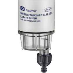 Easterner Fuel Filter - Easy-Fit Filter Element with Clear Bowl